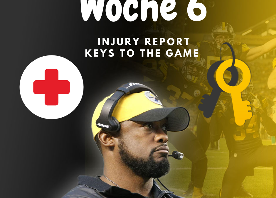 Woche 6: Injury Report /Keys
