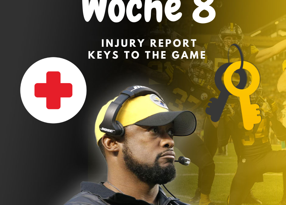 Woche 8 Injury Report & Keys