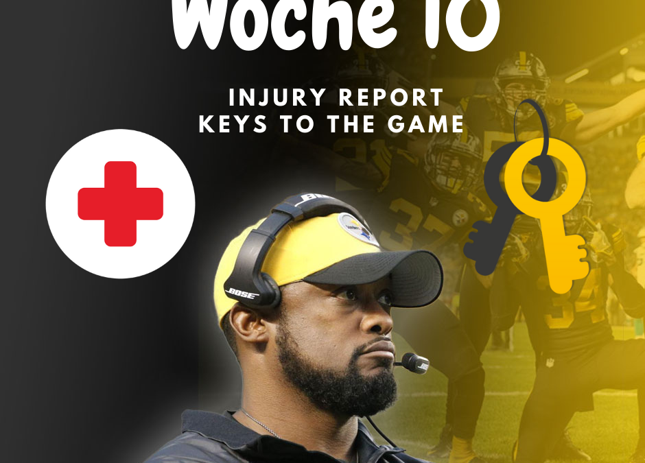 Woche 10. Injury Report und Keys