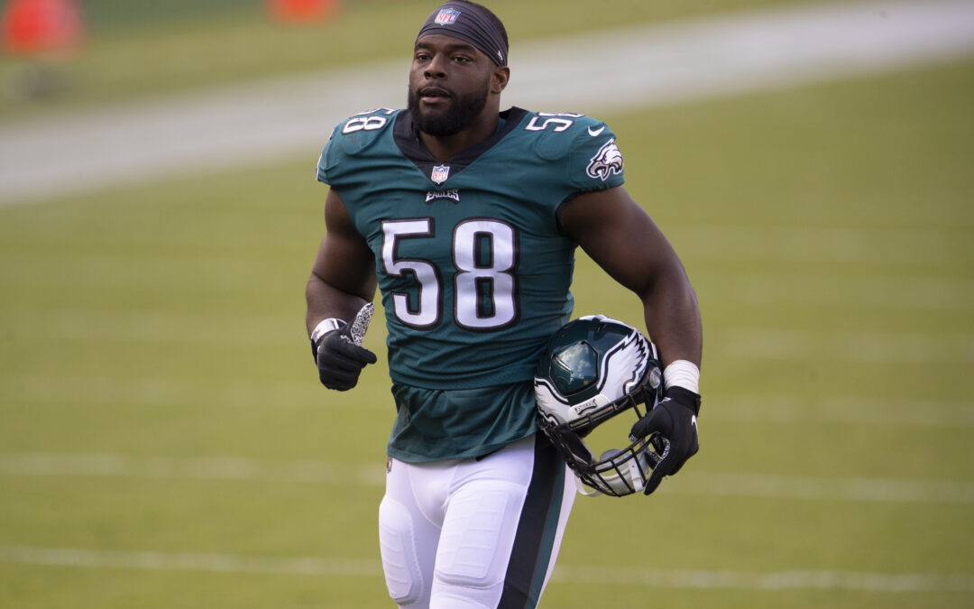 Das ist  unser neuer Linebacker Genard Avery