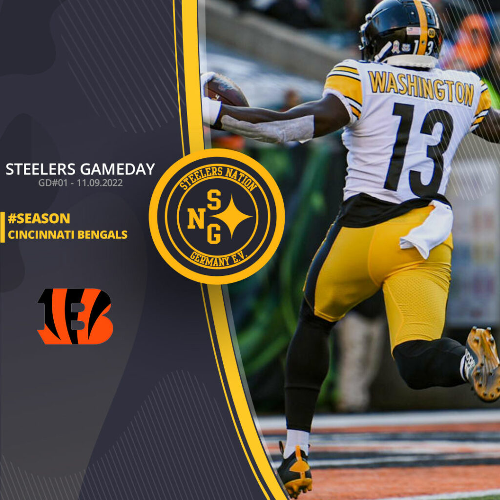 Vorschau Week 1: Steelers @ Bengals 1 instagram cover gameday 11092022 bengals