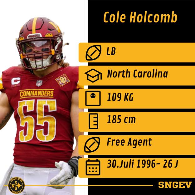 Free Agent Nummer 3: Cole Holcomb