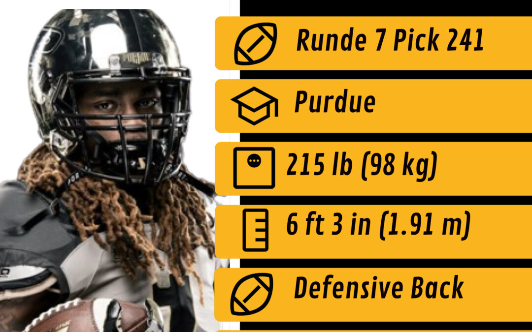 NFL Draft – Runde 7 – Pick 241: Cory Trice