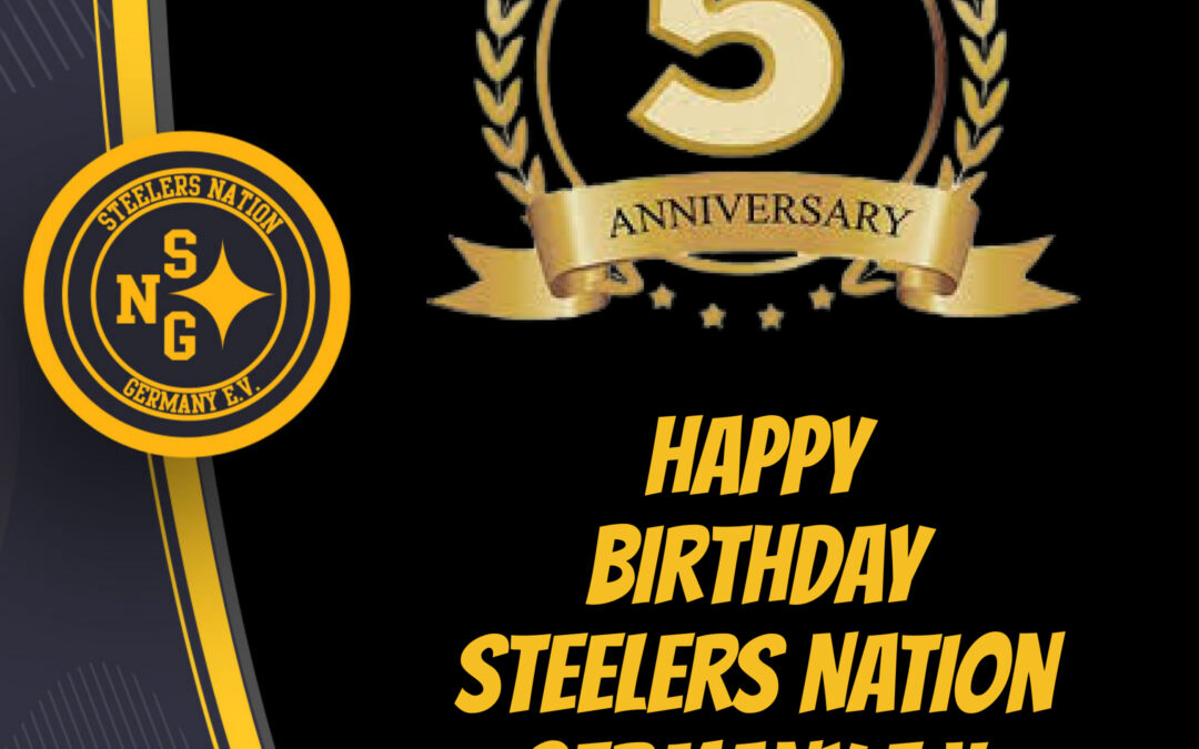 5 Jahre Steelers Nation Germany e.V.