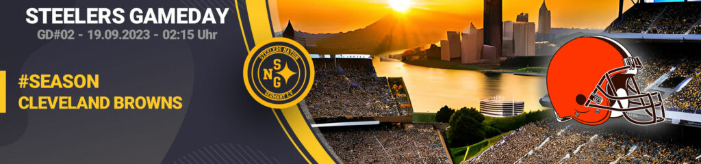Preview Week 02: Steelers vs Browns 1 website header gameday GD2 23 browns