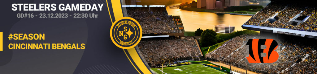 Preview Week 16: Steelers vs Bengals 1 website header gameday GD16 23 bengals