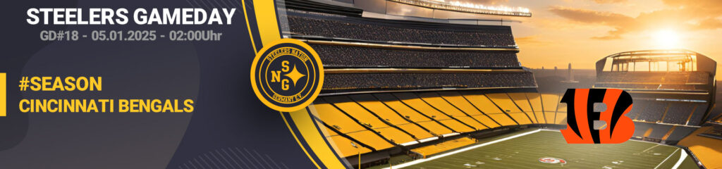 Preview Week 18: Steelers vs Bengals 1 website header gameday gd18 bengals
