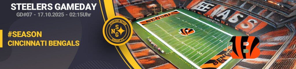 Week 07 - Preview at Bengals 1 website header gameday GD07 Bengals