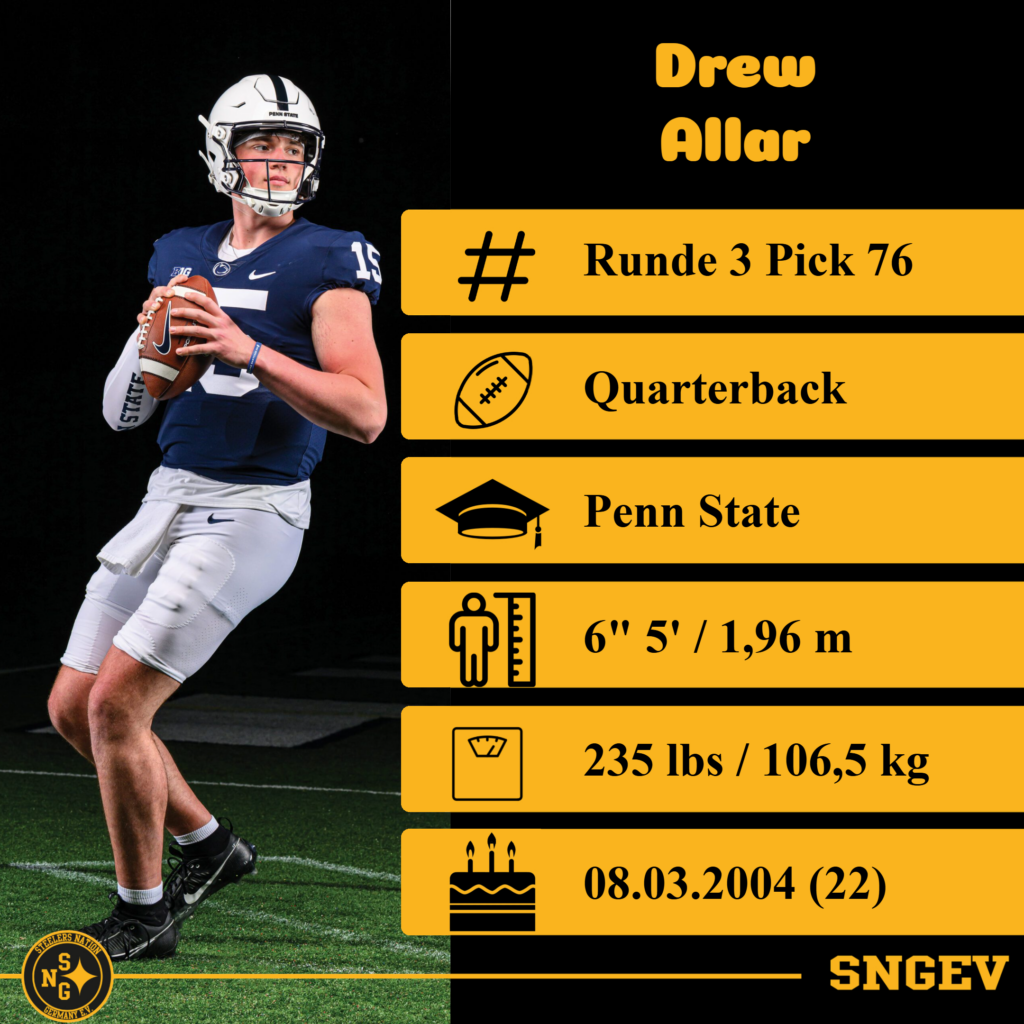 Rd3P76 QB Drew Allar