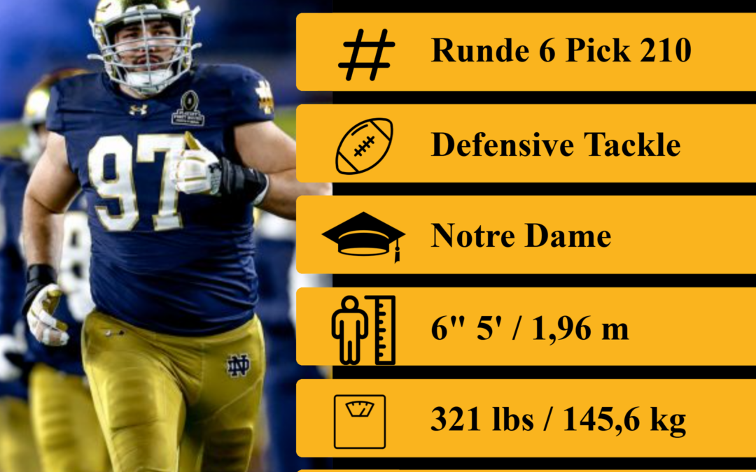 NFL Draft 2026 – Runde 6 – Pick 210: Gabriel Rubio