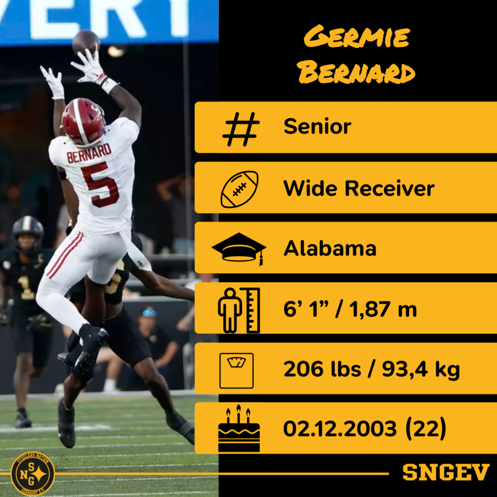 WR2 Germie Bernard