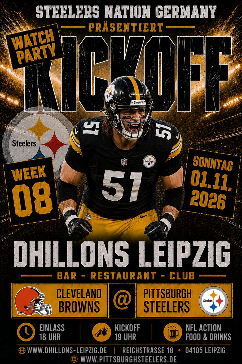 American-Football-Game-Day-Flyer-dhillons-16-11-2025-bengals