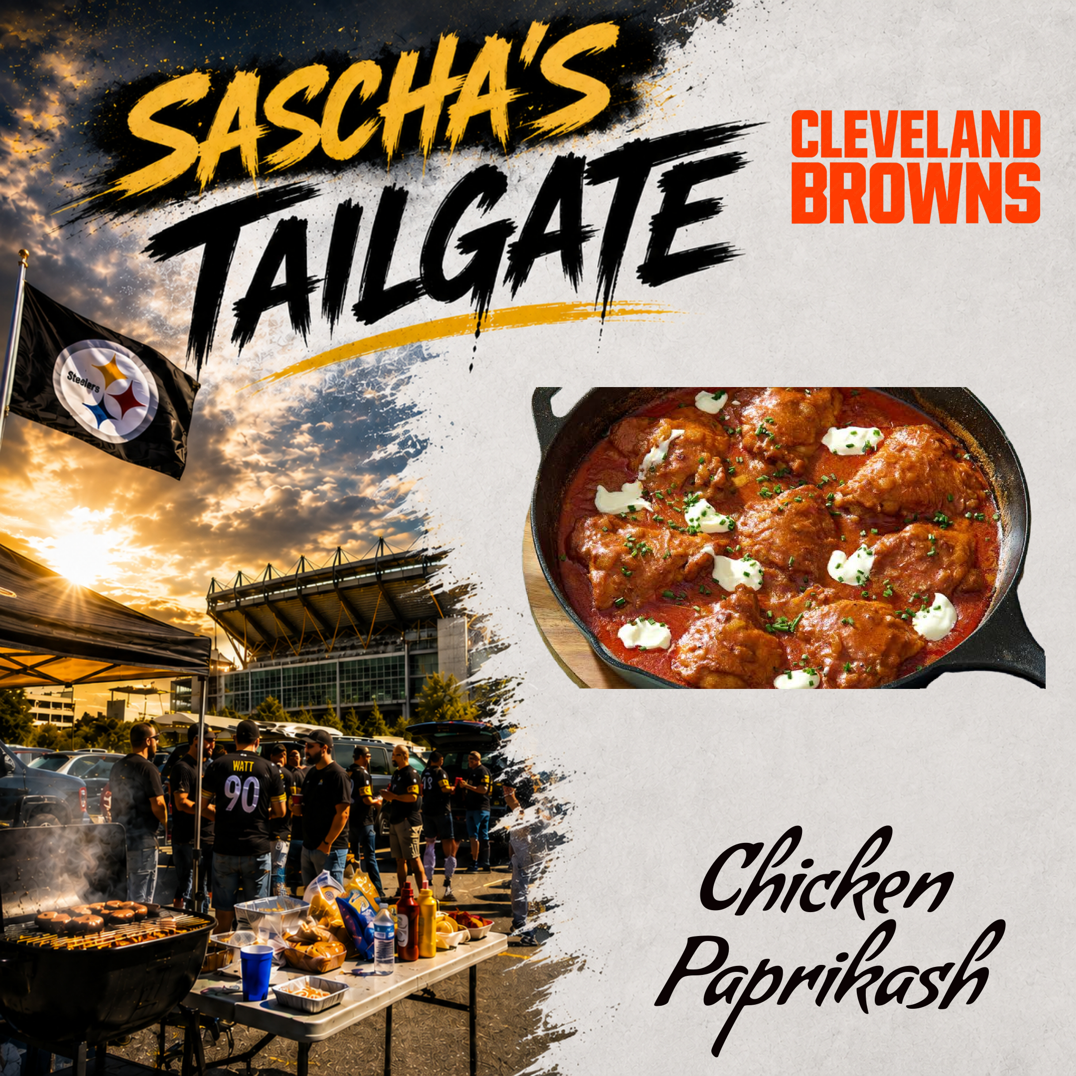 Woche 4 Cleveland Chicken Paprikash